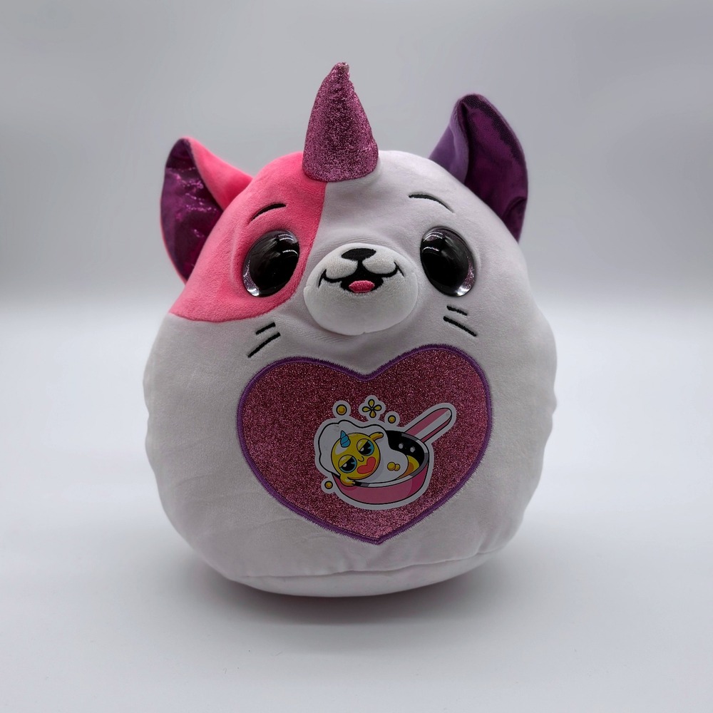 Zuru Rainbocorns‎ Eggzania Plush Caticorn Unicorn Cat Chick Stuffed Animal